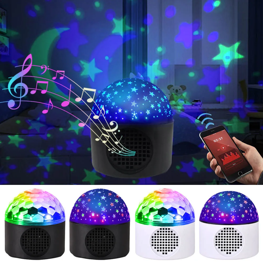 USB Bluetooth-compatible Projector RGB Disco Ball Light Star Christmas Lights Party Nightclub Lights DJ Magic Ball Stage Lights
USB Bluetooth-compatible Projector RGB Disco Ball Light Star Christmas Lights Party Nightclub Lights DJ Magic Ball Stage Lights