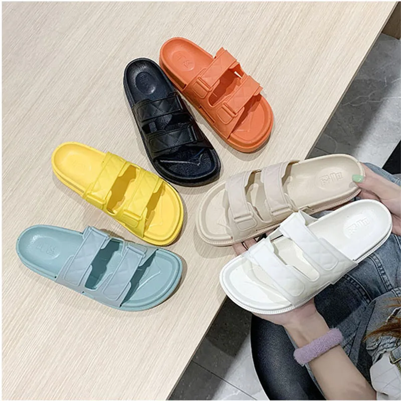 Slippers Women Thick Bottom Soft Indoor Slippers Female Non-slip Sandals Summer New Style Ladies Beach Shoes Flat Women's Shoes
Slippers Women Thick Bottom Soft Indoor Slippers Female Non-slip Sandals Summer New Style Ladies Beach Shoes Flat Women's Shoes