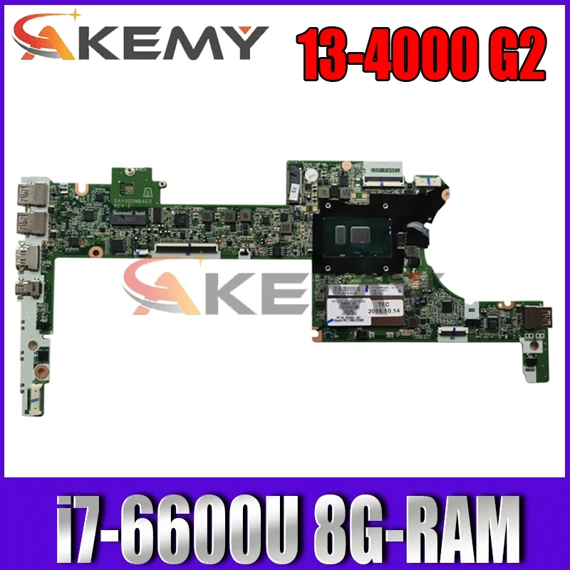 Материнская плата DAY0DDMBAE0 для ноутбука HP Specter X360 13-4000 G2 13-4100 13-4102TU 847450-601 847450-001 852049-601 i7 6600U 8G
Материнская плата DAY0DDMBAE0 для ноутбука HP Specter X360 13-4000 G2 13-4100 13-4102TU 847450-601 847450-001 852049-601 i7 6600U 8G
