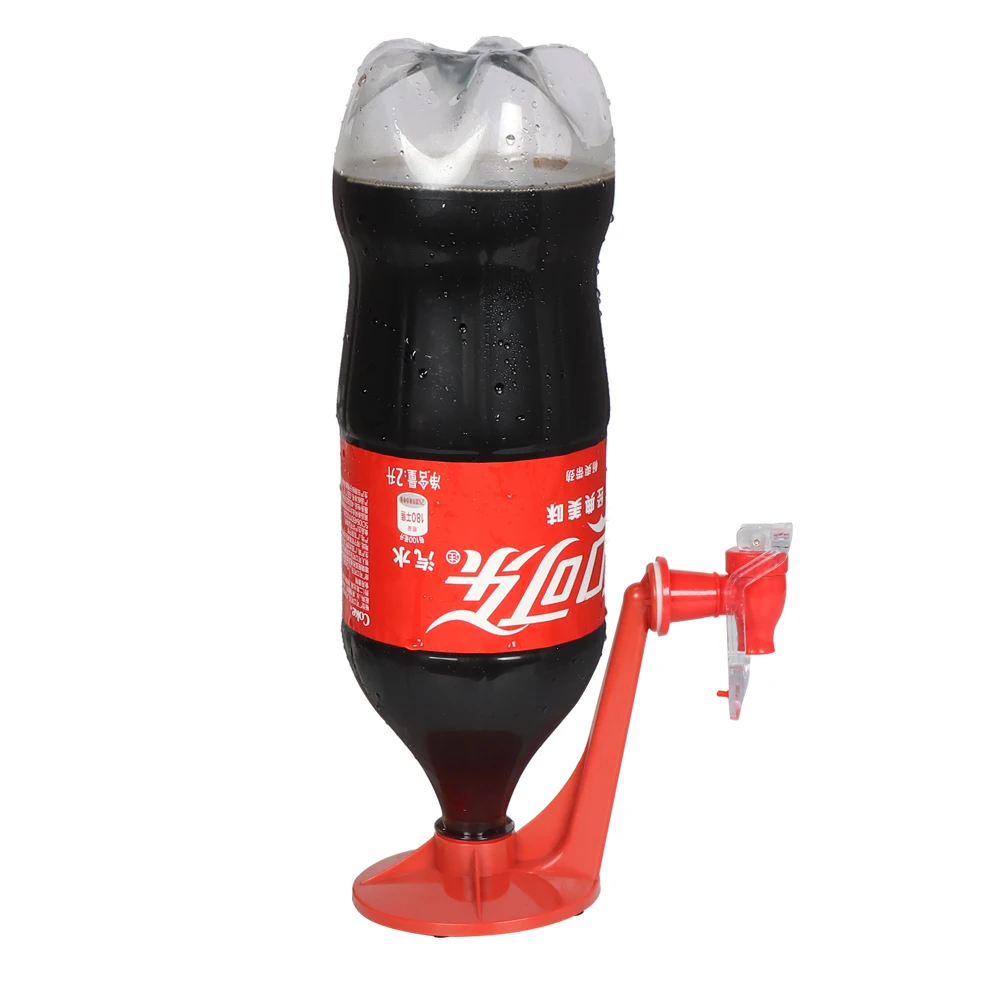 

Novelty Saver Soda Beverage Dispenser Bottle Coke Inverted Carbonated Switch for Gadget Drinking Water Party Bar Machine