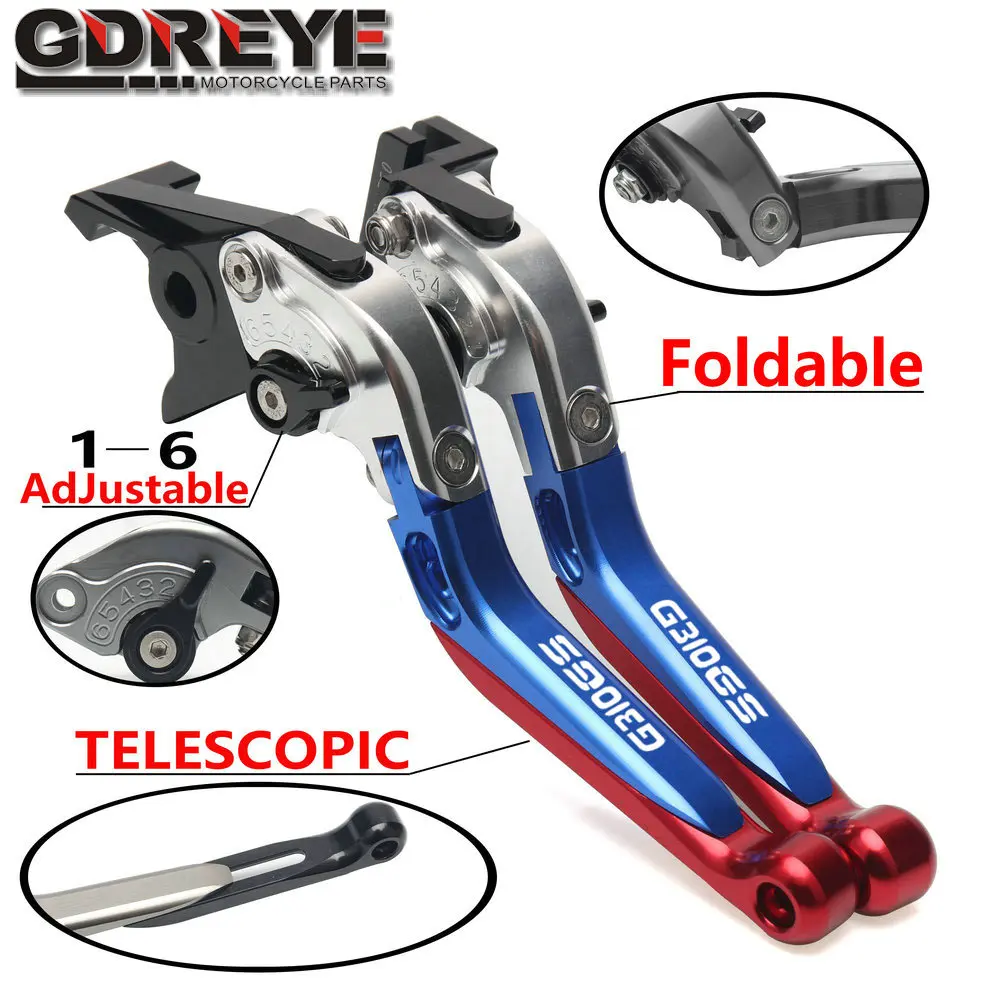 

For BMW G310GS G 310GS G310 GS G 310 GS 2017-2021 Motorcycle Accessories CNC Adjustable Folding Extendable Brake Clutch Levers
