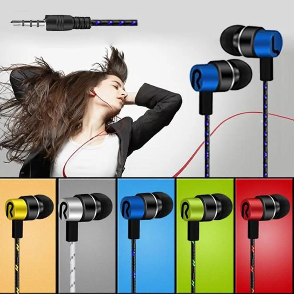 5 Colors Wired Headphones Bass Stereo Earbuds Sports Waterproof Earphone Music Headsets for Samsung Iphone for Xiaomi Huawei
5 Colors Wired Headphones Bass Stereo Earbuds Sports Waterproof Earphone Music Headsets for Samsung Iphone for Xiaomi Huawei