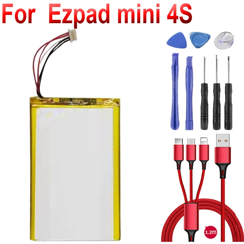 3 8 в Втч Сменный аккумулятор для Jumper Ezpad mini 4S mini4S Аккумулятор планшетного ПК +