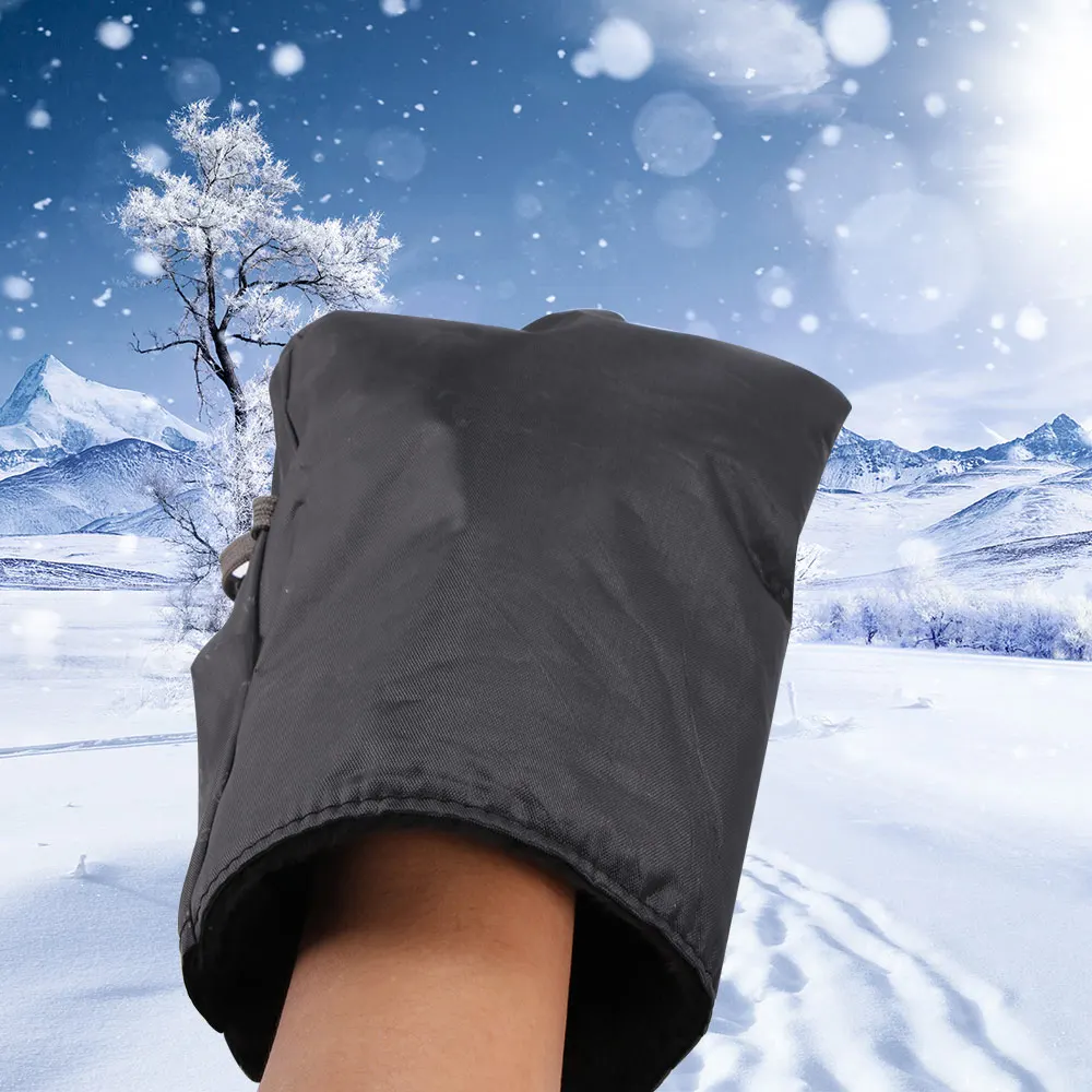 27*20cm Waterproof Motorbike Handlebar Warm Windproof Gloves Winter Handlebar Grip Hand Muffs Gloves Scooter Mitts Hand Warmer
27*20cm Waterproof Motorbike Handlebar Warm Windproof Gloves Winter Handlebar Grip Hand Muffs Gloves Scooter Mitts Hand Warmer