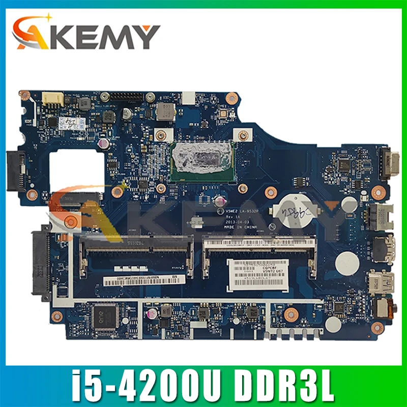V5WE2 LA-9532P для Acer Aspire E1-532 E1-572 TPM255 E1-572G материнская плата портативного компьютера с i5-4200U DDR3L 100% полностью протестирована NBMFM1100M
V5WE2 LA-9532P для Acer Aspire E1-532 E1-572 TPM255 E1-572G материнская плата портативного компьютера с i5-4200U DDR3L 100% полностью протестирована NBMFM1100M