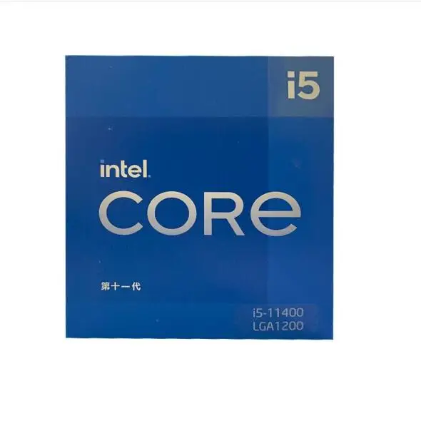 i5-11400 Core 6-core 12-thread 1200-pin 11th-generation desktop computer cpu processor
i5-11400 Core 6-core 12-thread 1200-pin 11th-generation desktop computer cpu processor