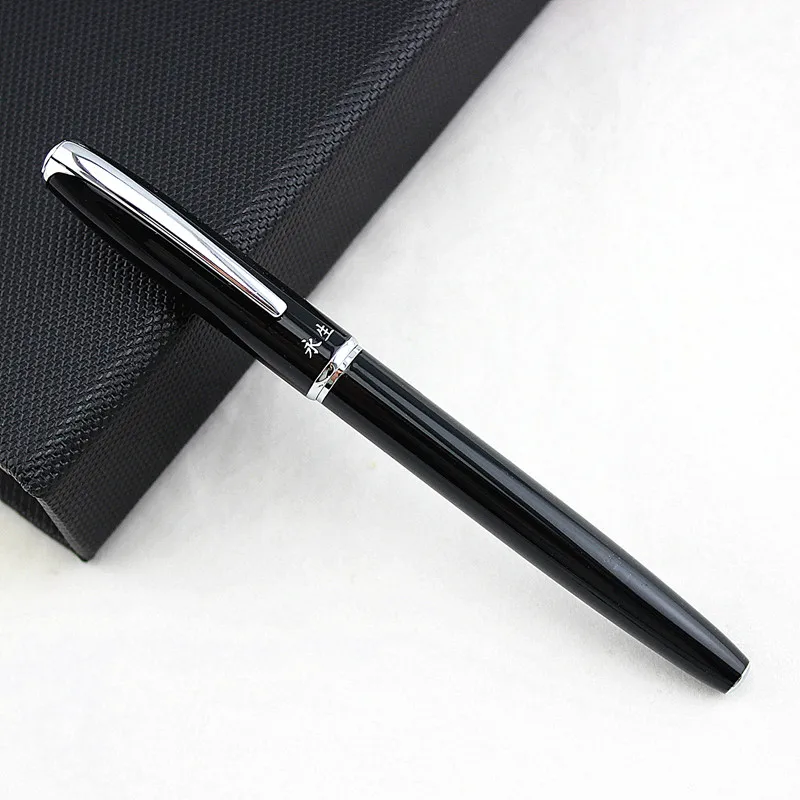 high quality Smooth Black Extra Fine Nib 0.38 Fountain Pen Luxury Metal Ink Pens for Gift Office Supplies Writing Stationery
high quality Smooth Black Extra Fine Nib 0.38 Fountain Pen Luxury Metal Ink Pens for Gift Office Supplies Writing Stationery