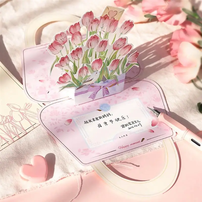 Greeting Card 3D Creative DIY Blessing Card Popular Present Holiday Gifts Send Good Wishes for Mother, Teacher, Elders
Greeting Card 3D Creative DIY Blessing Card Popular Present Holiday Gifts Send Good Wishes for Mother, Teacher, Elders