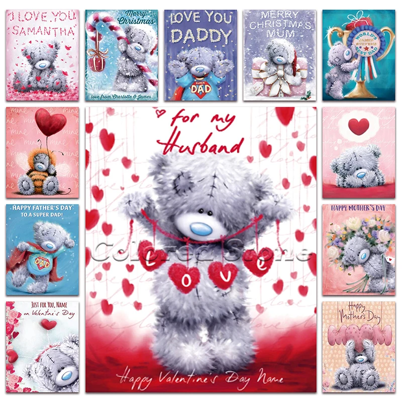 New 5D Full Square Diamond painting embroidery Cross stitch Animal teddy bear christmas birthday gift 3D Drill Cartoon cute doll
New 5D Full Square Diamond painting embroidery Cross stitch Animal teddy bear christmas birthday gift 3D Drill Cartoon cute doll