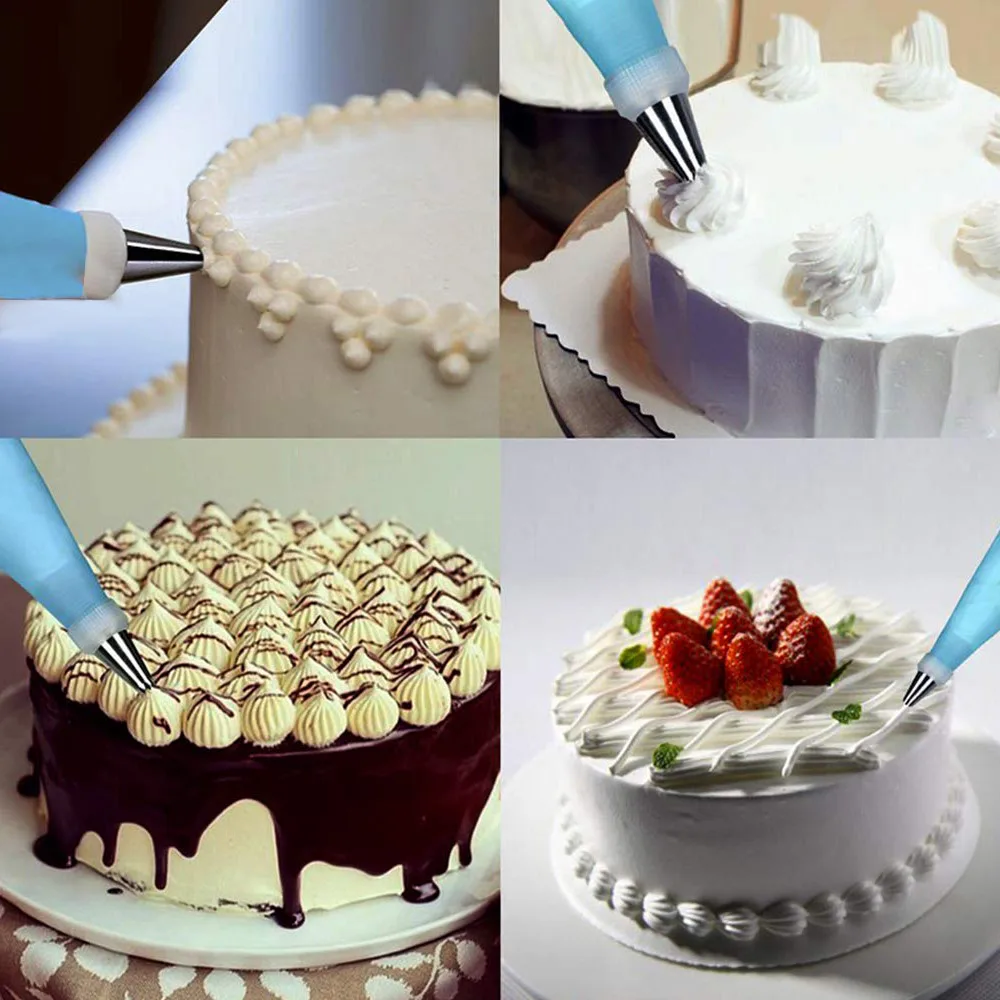 8/14/26/50pcs Silicone Pastry Bags Tips Icing Piping Nozzles+Cream Reusable Pastry Bag Pastry Nozzle Cake Baking Decorating Tool
8/14/26/50pcs Silicone Pastry Bags Tips Icing Piping Nozzles+Cream Reusable Pastry Bag Pastry Nozzle Cake Baking Decorating Tool
