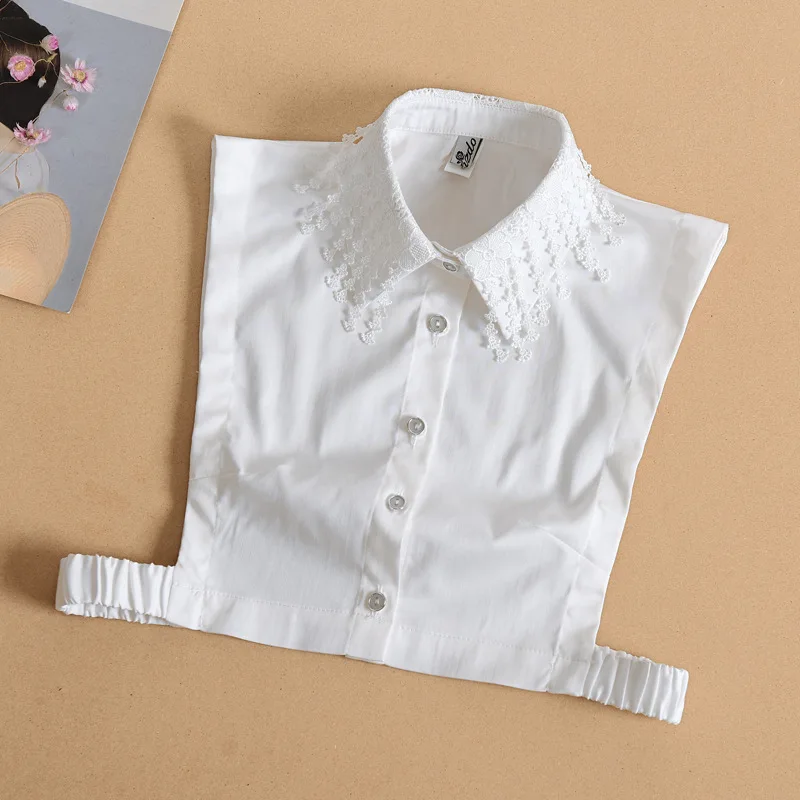 New Solid Color Fake Collars for Women Lapel Sweater Shirt Detachable Collar Female False Collars Neckwear Accessories
New Solid Color Fake Collars for Women Lapel Sweater Shirt Detachable Collar Female False Collars Neckwear Accessories