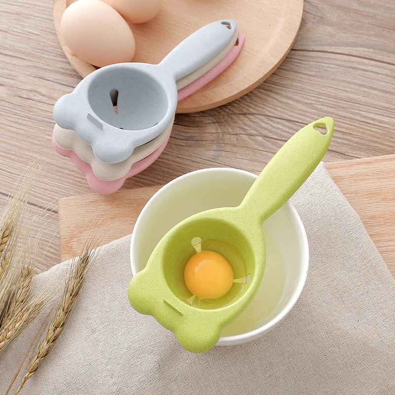 

Wheat Straw And Egg White Separator Egg Yolk And Egg Liquid Filter Kitchen Tools Egg Dividers Whisk