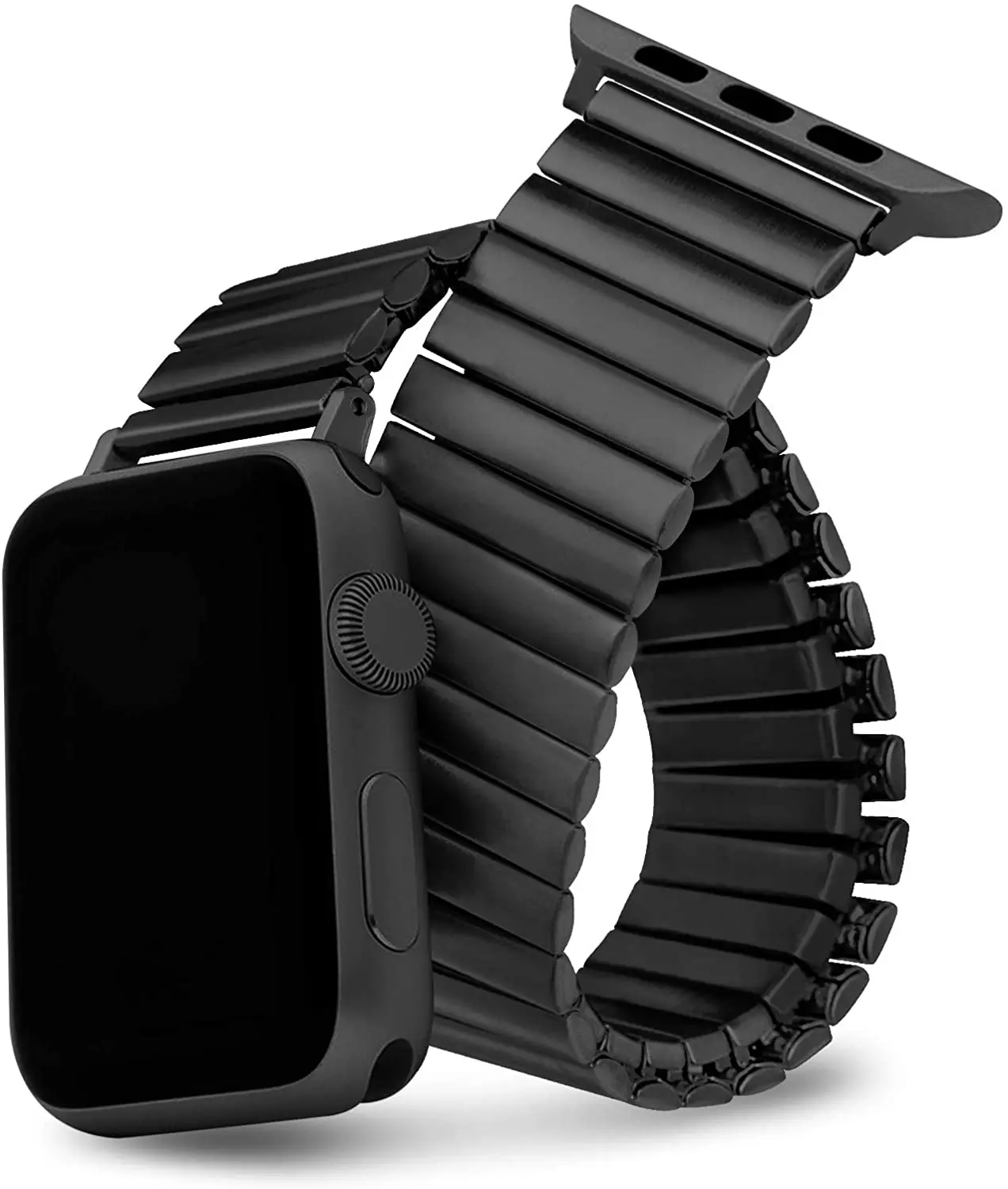 Эластичный ремешок из нержавеющей стали для Apple Watch Band 42 мм/44 мм/38 мм/40 мм, расширительный браслет серии 6/5/4/3/SE
Эластичный ремешок из нержавеющей стали для Apple Watch Band 42 мм/44 мм/38 мм/40 мм, расширительный браслет серии 6/5/4/3/SE