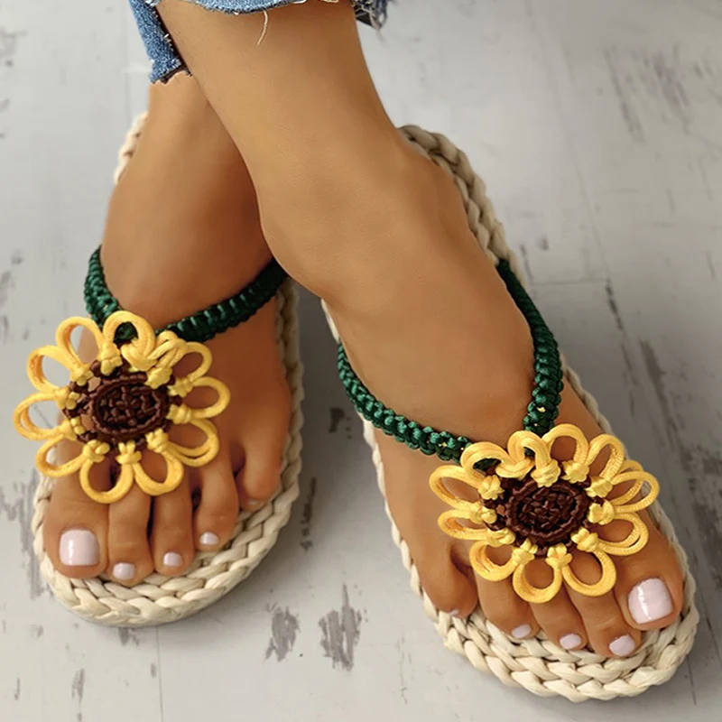 Summer Women Slippers Flat Heel Slides Platform Flip Flops Peep Toe Flower Casual Beach Female Ladies Shoes Zapatos De Mujer
Summer Women Slippers Flat Heel Slides Platform Flip Flops Peep Toe Flower Casual Beach Female Ladies Shoes Zapatos De Mujer