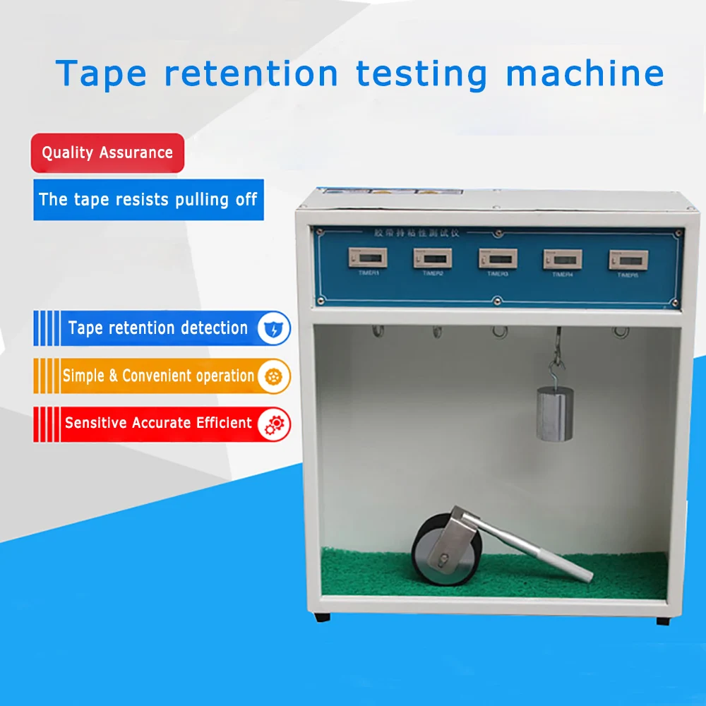 5 sets tape retention testing machine Sticky adhesion tester Non-dry lasting adhesion test
5 sets tape retention testing machine Sticky adhesion tester Non-dry lasting adhesion test