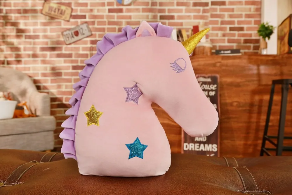 Soft Plush Toys Stuffed Animal Doll Cute Pink Unicorn Pillow Cushion Kawaii U Shaped Christmas Gifts For Children Girls
Soft Plush Toys Stuffed Animal Doll Cute Pink Unicorn Pillow Cushion Kawaii U Shaped Christmas Gifts For Children Girls