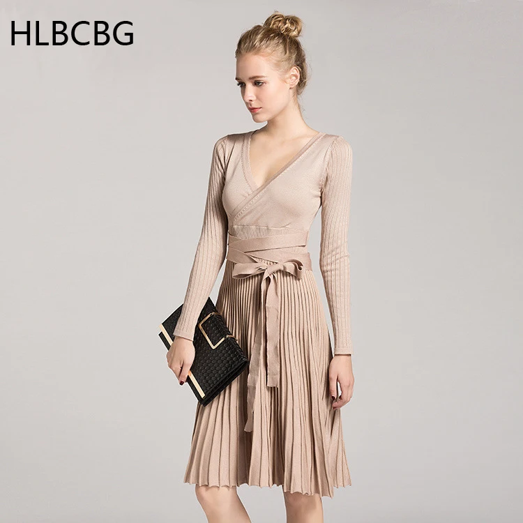HLBCBG трикотажные женские облегающие вечерние платья с длинным рукавом Плиссированные Однотонные эластичные платья Офисные женские туфли т...
HLBCBG трикотажные женские облегающие вечерние платья с длинным рукавом Плиссированные Однотонные эластичные платья Офисные женские туфли т...