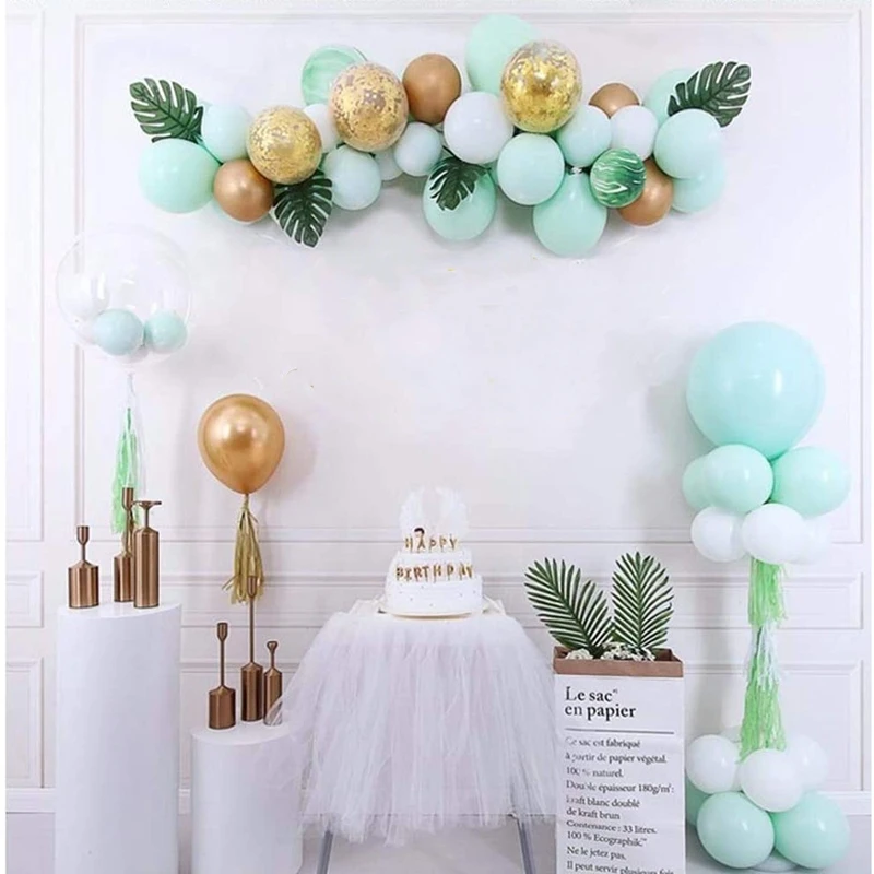 112Pcs Vintage Green White Gold Latex Balloon Garland Arch Kit for Kids Jungle Birthday Party Baby Wedding Decorations
112Pcs Vintage Green White Gold Latex Balloon Garland Arch Kit for Kids Jungle Birthday Party Baby Wedding Decorations