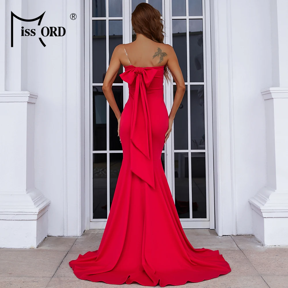 Missord 2021 Women Summer Party Dress Maxi Evening Prom Sexy Bow Backless Off Shoulder Bodycon Sleeveles Floor-Leng Elegant Red
Missord 2021 Women Summer Party Dress Maxi Evening Prom Sexy Bow Backless Off Shoulder Bodycon Sleeveles Floor-Leng Elegant Red