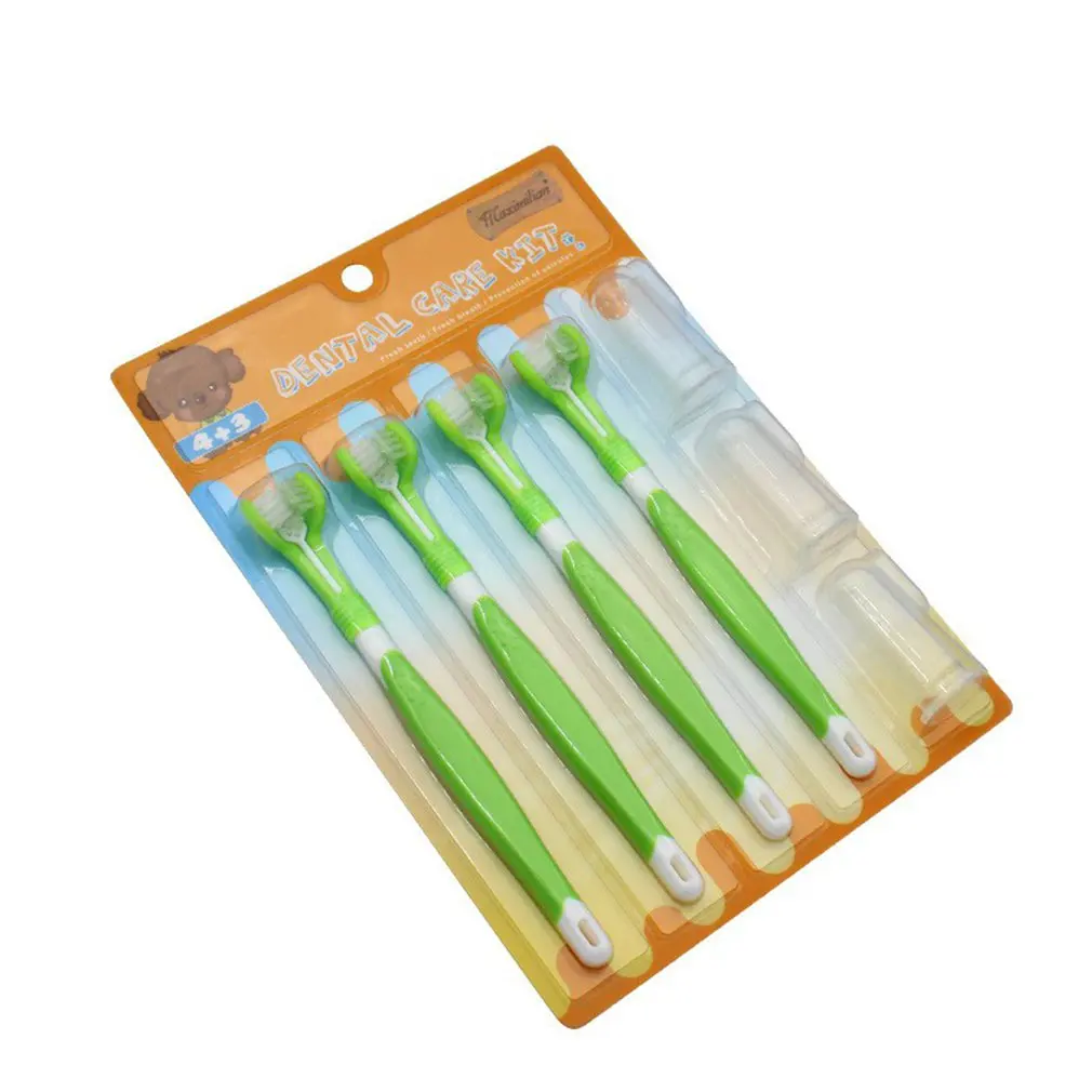 Practical Pet Toothbrush Set Three-head Rubbertoothbrush Pet Oral Cleaning Suitable For Cats And Dogs
Practical Pet Toothbrush Set Three-head Rubbertoothbrush Pet Oral Cleaning Suitable For Cats And Dogs