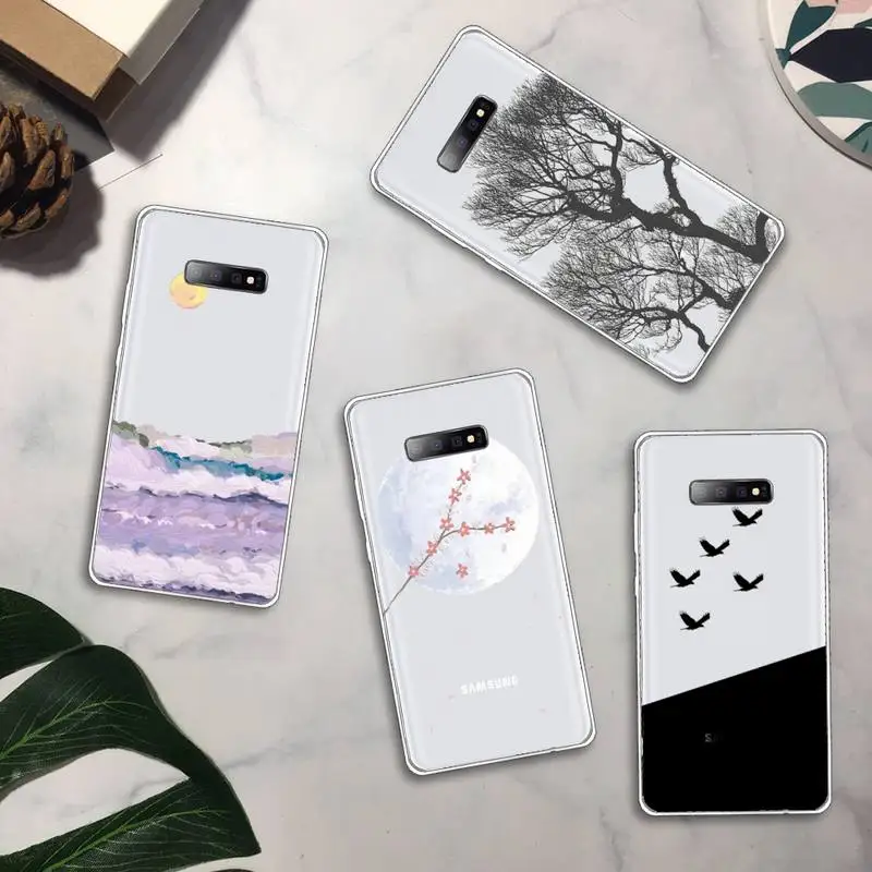 Cartoon Animal Cat Scenery Phone Case Transparent For Samsung Galaxy A71 A21s S8 S9 S10 plus note 20 ultra
Cartoon Animal Cat Scenery Phone Case Transparent For Samsung Galaxy A71 A21s S8 S9 S10 plus note 20 ultra