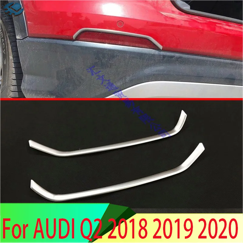 For AUDI Q2 2018 2019 2020 Car Styling Rear Tail Fog Reflector Light Lamp Strip Cover Trim ABS Chrome
For AUDI Q2 2018 2019 2020 Car Styling Rear Tail Fog Reflector Light Lamp Strip Cover Trim ABS Chrome