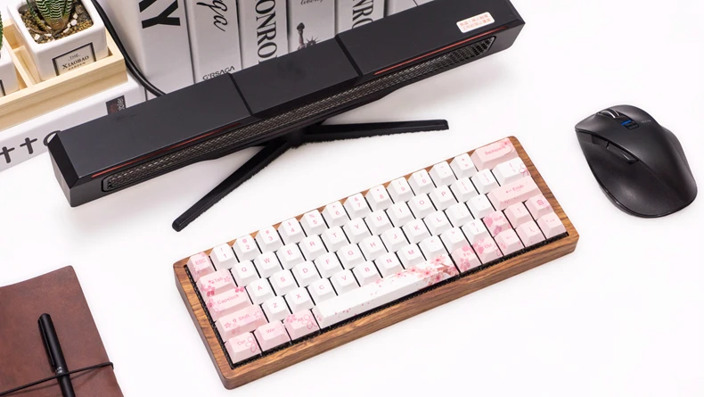 Cherry profile Dye Sub Keycap Set thick PBT plastic sakura flower white pink colorway for gh60 xd64 xd84 xd96 tada68 87 104
Cherry profile Dye Sub Keycap Set thick PBT plastic sakura flower white pink colorway for gh60 xd64 xd84 xd96 tada68 87 104