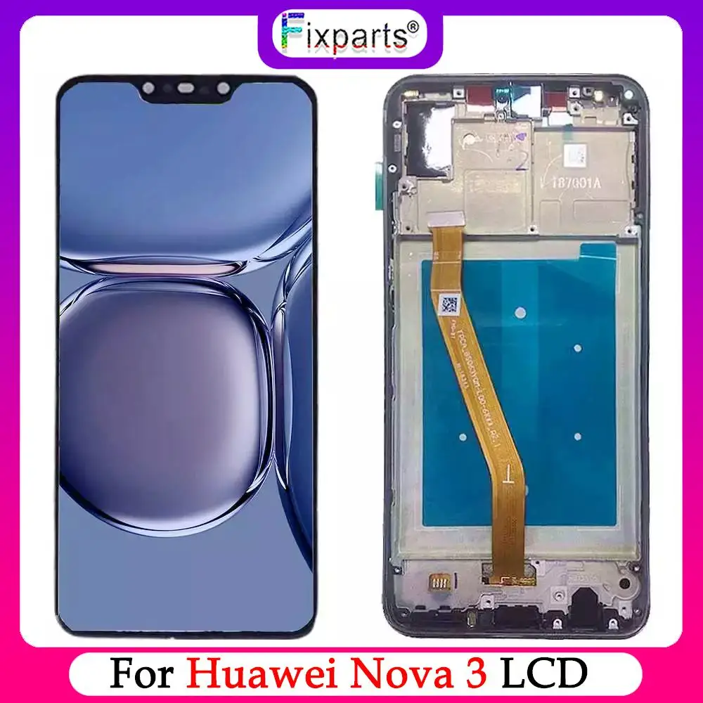 Новый жк-дисплей Huawei Nova 3, жк-дисплей + дигитайзер сенсорного экрана в сборе, запасная часть 6,3 дюйма для экрана дисплея Huawei Nova 3
Новый жк-дисплей Huawei Nova 3, жк-дисплей + дигитайзер сенсорного экрана в сборе, запасная часть 6,3 дюйма для экрана дисплея Huawei Nova 3