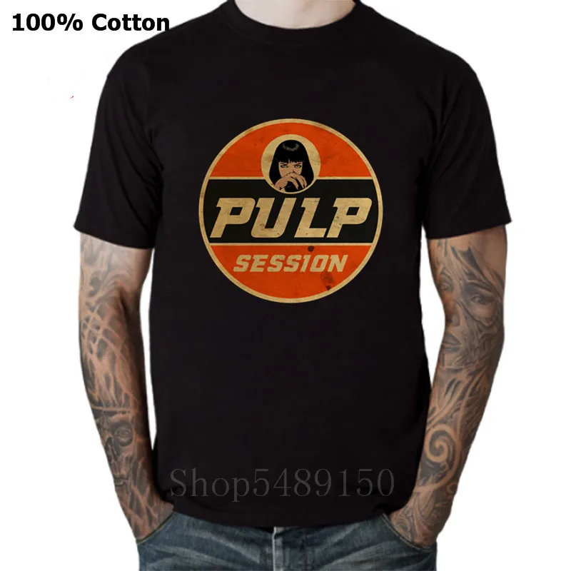 Vintage Quentin Tarantino Film Pulp Fiction 2020 T Shirt Men Mia Wallace Tshirt Round Neck Short Sleeve Mia Session Hope T-Shirt
Vintage Quentin Tarantino Film Pulp Fiction 2020 T Shirt Men Mia Wallace Tshirt Round Neck Short Sleeve Mia Session Hope T-Shirt