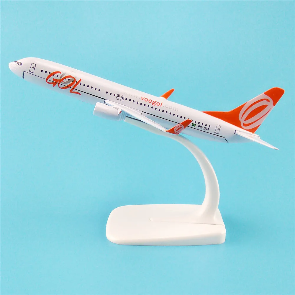 16cm Metal Alloy Plane Model Brazil Air GOL Airlines Boeing 737 B737 Airways Airplane Model w Stand Aircraft Crafts Gift
16cm Metal Alloy Plane Model Brazil Air GOL Airlines Boeing 737 B737 Airways Airplane Model w Stand Aircraft Crafts Gift
