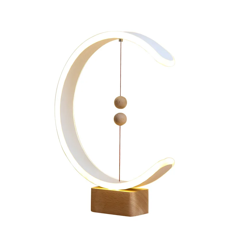 Modern Balance Desk Lamp Creative Magnetic Suspension Balance Table Light USB Charging Home Decorative Bedside LED Night Light
Modern Balance Desk Lamp Creative Magnetic Suspension Balance Table Light USB Charging Home Decorative Bedside LED Night Light