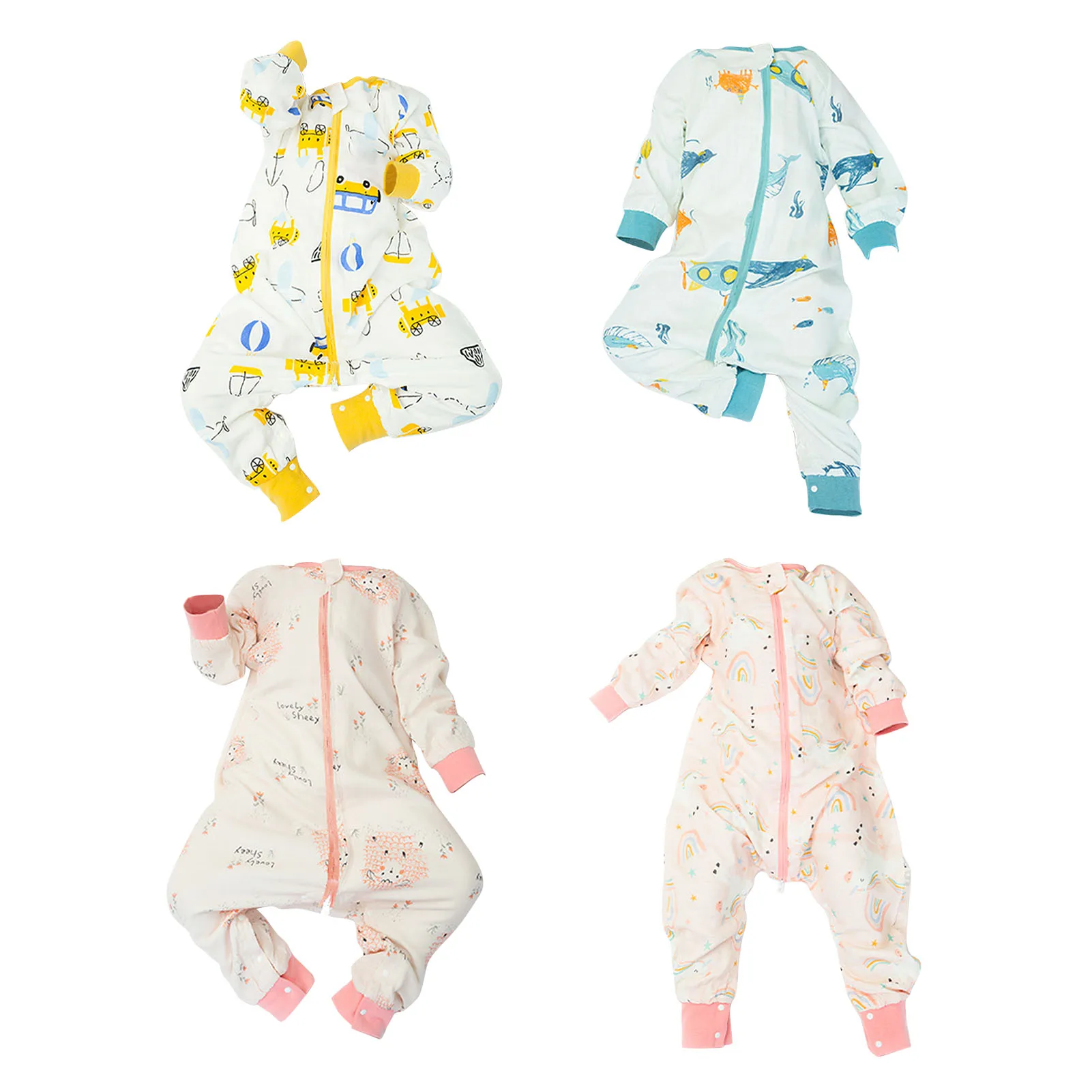 Baby Pure Cotton Sleeping Bag Long Sleeve Winter Cartoon Split Leg Detachable Sleeve Thick Warm Fit 0~6 Year Baby
Baby Pure Cotton Sleeping Bag Long Sleeve Winter Cartoon Split Leg Detachable Sleeve Thick Warm Fit 0~6 Year Baby