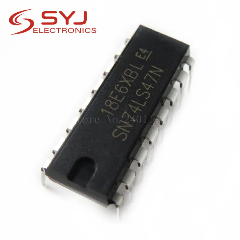 10cs/lot SN74LS47N SN74LS47 74LS47N 74LS47 DIP-16 новый оригинальный в наличии
10cs/lot SN74LS47N SN74LS47 74LS47N 74LS47 DIP-16 новый оригинальный в наличии