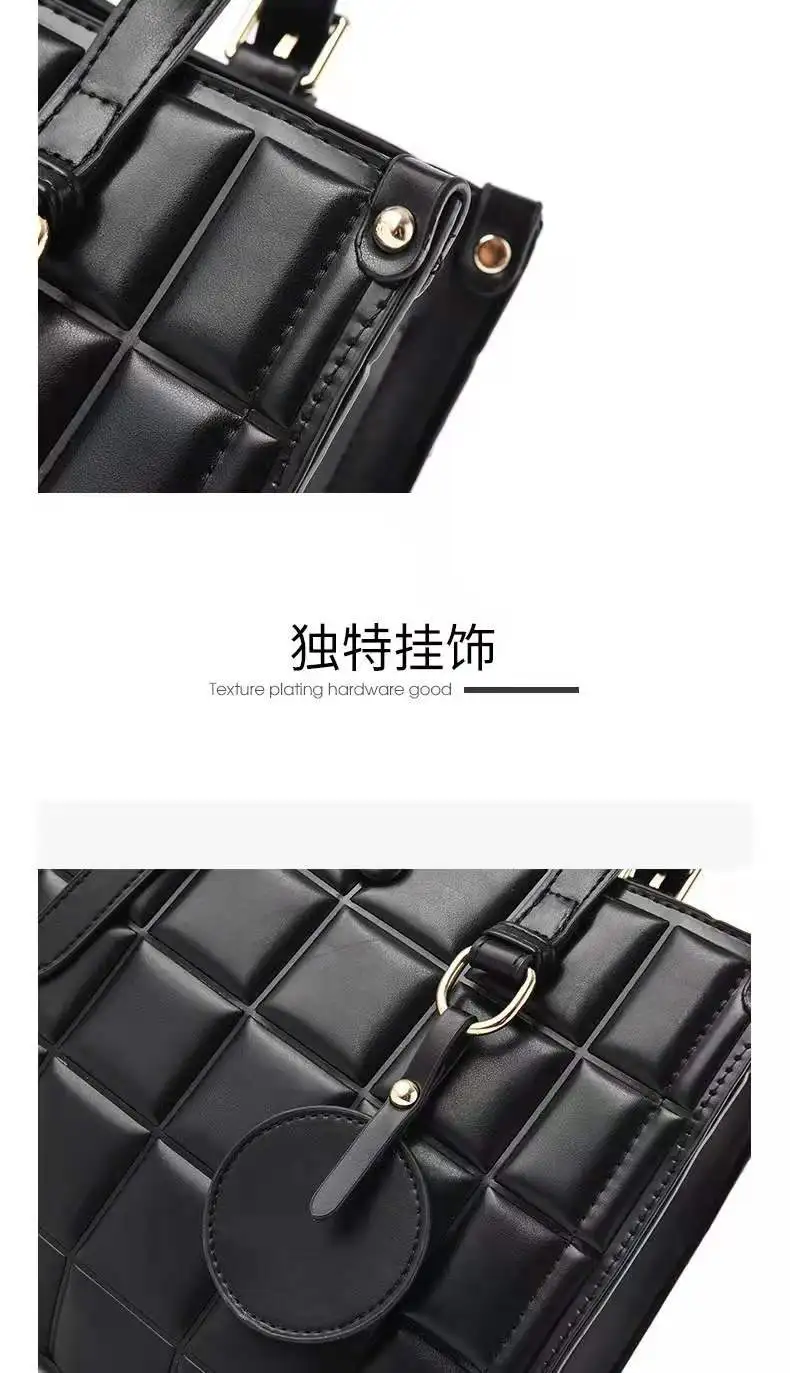 Fashionable diamond lattice diagonal bag 2021 summer new handbag pure color shoulder bag
Fashionable diamond lattice diagonal bag 2021 summer new handbag pure color shoulder bag