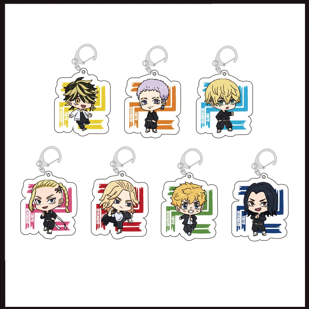 Anime Tokyo Avengers Keychain Children's Cartoon Key Accessories Pendant Student Bag Pendant Car Key Pendant Kids Birthday Gifts
Anime Tokyo Avengers Keychain Children's Cartoon Key Accessories Pendant Student Bag Pendant Car Key Pendant Kids Birthday Gifts