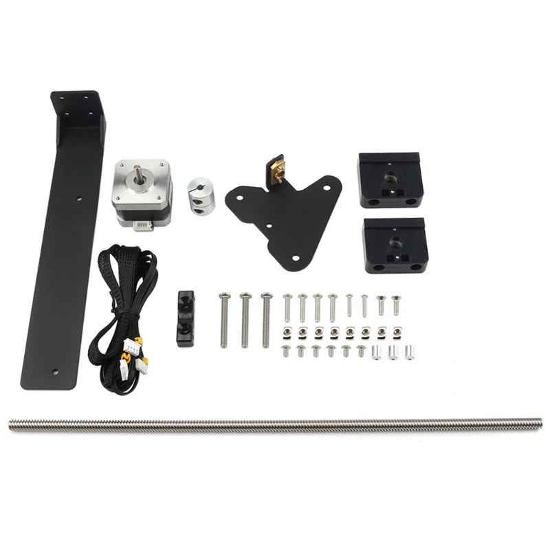 Dual Z Axis Kit 3D Printer Motor Upgrade Kit Lead Screw Dual Z Stepper Motor Upgrade Kit for Creality Ender 3 3D Printer
Dual Z Axis Kit 3D Printer Motor Upgrade Kit Lead Screw Dual Z Stepper Motor Upgrade Kit for Creality Ender 3 3D Printer