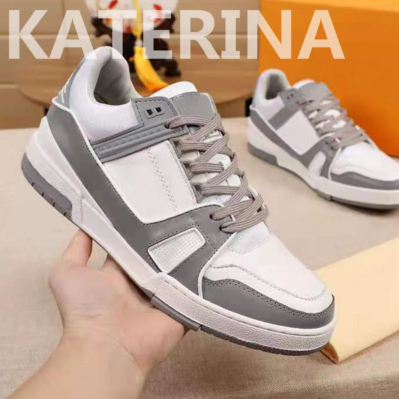 2021 Top Quality Leather Designer Man Sneakers Size 46 Luxury Tennis Sports Running Spring Autumn Casual Mixed Color Shoes Brand
2021 Top Quality Leather Designer Man Sneakers Size 46 Luxury Tennis Sports Running Spring Autumn Casual Mixed Color Shoes Brand