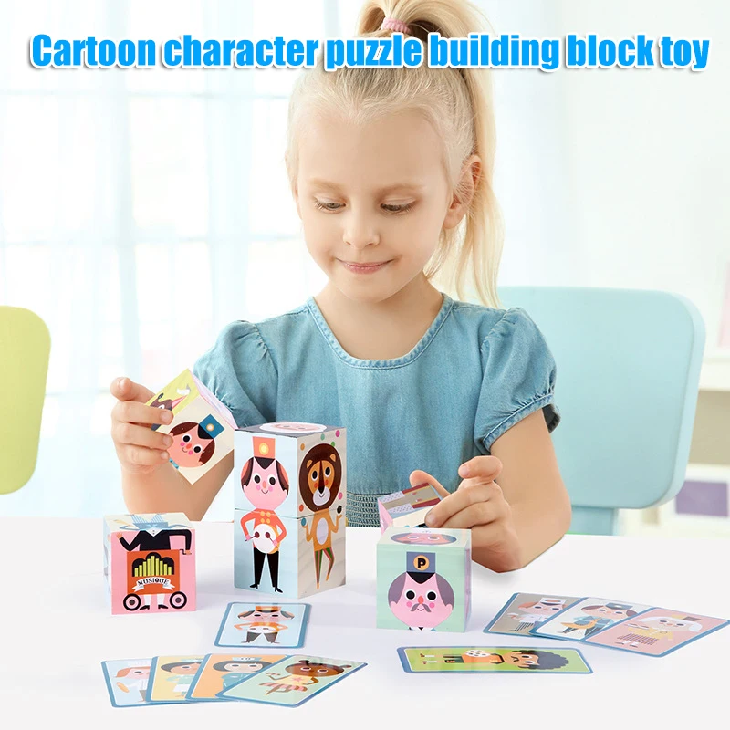 Stack Game 3D Character Puzzle Early Educational Preschool Building Toy for Toddler Children AN88
Stack Game 3D Character Puzzle Early Educational Preschool Building Toy for Toddler Children AN88