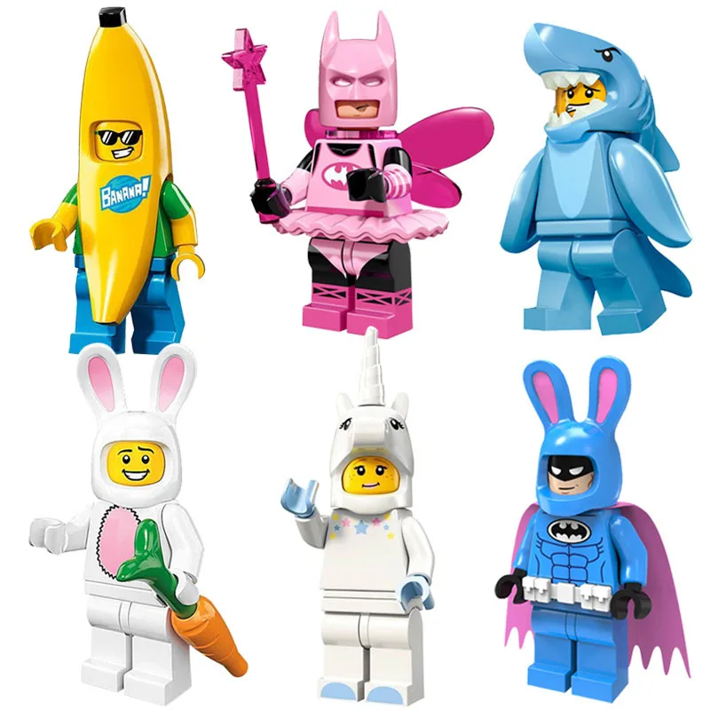 2PCS Cartoon Building Block Action Figures Toys Mini Rabbit Fairy Shark Man Unicorn Small Particle DIY Assembled Doll Kid Gift
2PCS Cartoon Building Block Action Figures Toys Mini Rabbit Fairy Shark Man Unicorn Small Particle DIY Assembled Doll Kid Gift