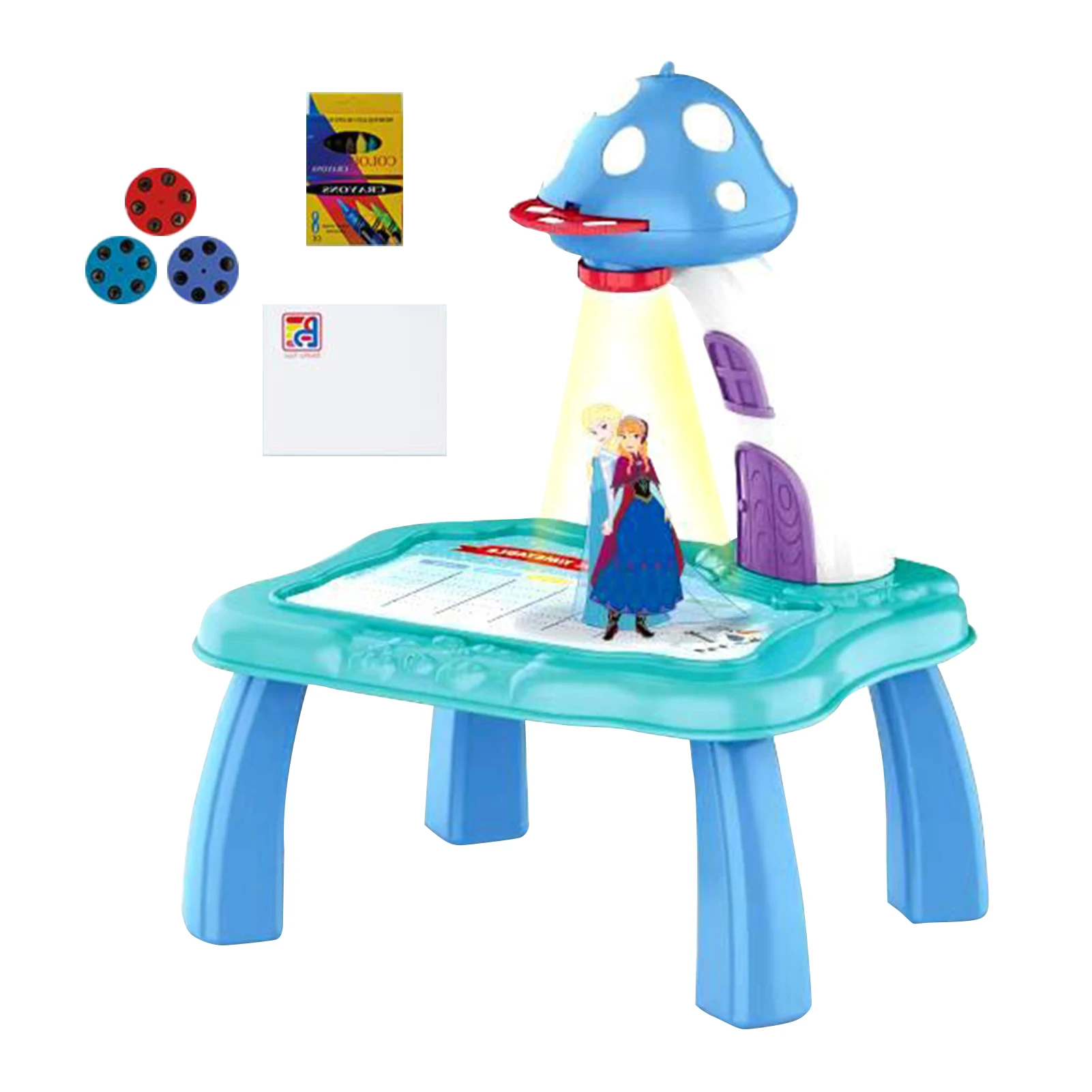 Kids Learning Drawing Desk With Smart Projector Machine Board Set Beautiful Painting Projection Toy For Kids
Kids Learning Drawing Desk With Smart Projector Machine Board Set Beautiful Painting Projection Toy For Kids