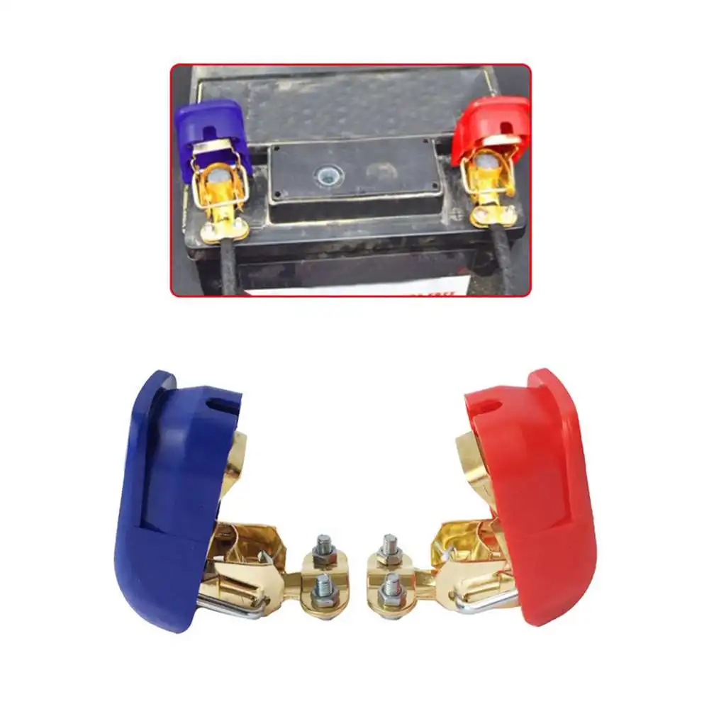 2pcs Blue Red Positive&Negative Electrode Quick Release Lift Off Connector Clamps Car Battery Terminals Clip Car Accessories
2pcs Blue Red Positive&Negative Electrode Quick Release Lift Off Connector Clamps Car Battery Terminals Clip Car Accessories