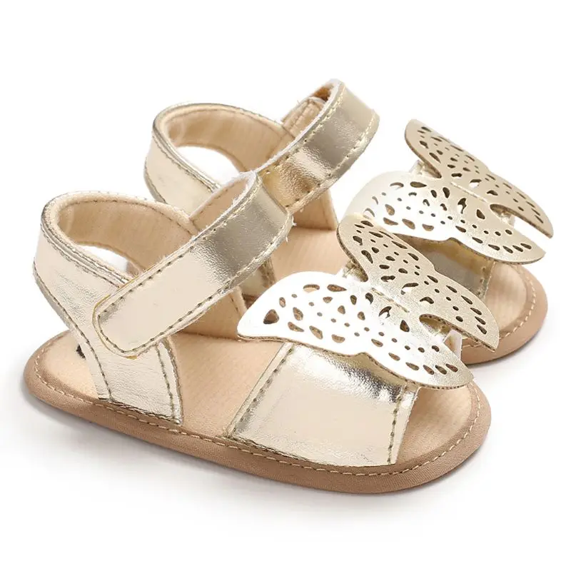 Butterfly Baby Sandals Summer PU Leather Newborn Girls Boys Cute Beach Nonslip Soft Soled Casual Sandals 203E
Butterfly Baby Sandals Summer PU Leather Newborn Girls Boys Cute Beach Nonslip Soft Soled Casual Sandals 203E