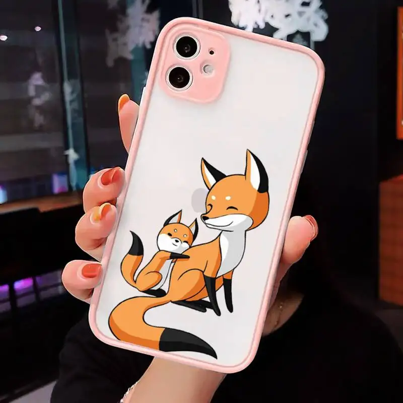 cartoon fox Phone Cases Matte Transparent for iPhone 7 8 11 12 s mini pro X XS XR MAX Plus cover funda
cartoon fox Phone Cases Matte Transparent for iPhone 7 8 11 12 s mini pro X XS XR MAX Plus cover funda