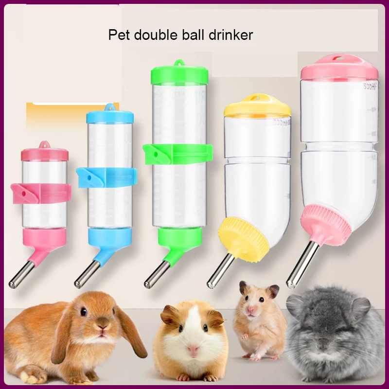 Plastic Hamster Drinker Water Bottle Dispenser Feeder Hanging Pet Dog Guinea Pig Squirrel Rabbit Drinking Bottle Pet Supplies
Plastic Hamster Drinker Water Bottle Dispenser Feeder Hanging Pet Dog Guinea Pig Squirrel Rabbit Drinking Bottle Pet Supplies