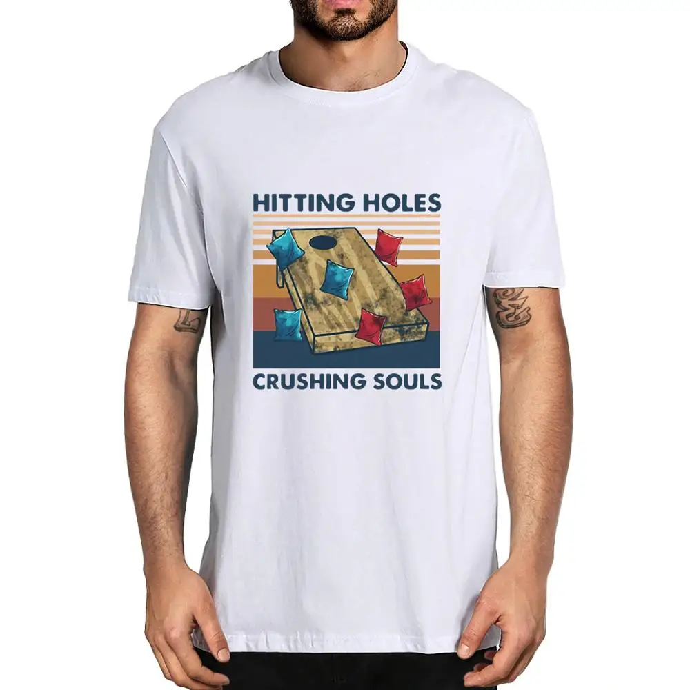 Go-to 2020 fashion summer Hitting Holes Crushing Souls High quality cotton t-shirts for men
Go-to 2020 fashion summer Hitting Holes Crushing Souls High quality cotton t-shirts for men