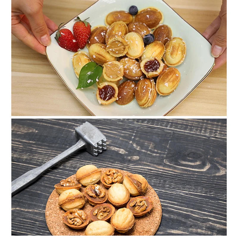 Electric Walnut Cake Maker Automatic Mini Nut Machine Baking Tool for Kitchen Homemade Dried Fruit Machine Snack Baking Machine 
Electric Walnut Cake Maker Automatic Mini Nut Machine Baking Tool for Kitchen Homemade Dried Fruit Machine Snack Baking Machine