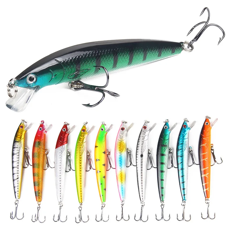 Pesca Hard Fishing Lure 10 cm 7g Slow Sinking Minnow Fishing Wobbler Isca Artificial Baits For Bass Perch Pike
Pesca Hard Fishing Lure 10 cm 7g Slow Sinking Minnow Fishing Wobbler Isca Artificial Baits For Bass Perch Pike