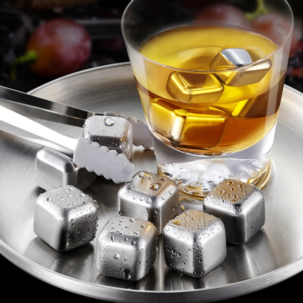 S304 Stainless Steel Quick-frozen Ice Cubes, Wine, Whisky, Coffee, Ice, Beverage Bar, Metal Creative Supplies
S304 Stainless Steel Quick-frozen Ice Cubes, Wine, Whisky, Coffee, Ice, Beverage Bar, Metal Creative Supplies