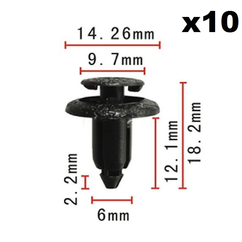 10 шт./партия, для Toyota 90467-06133-CO, нейлоновая коромысла, фиксаторы заклепок нажимного типа
10 шт./партия, для Toyota 90467-06133-CO, нейлоновая коромысла, фиксаторы заклепок нажимного типа