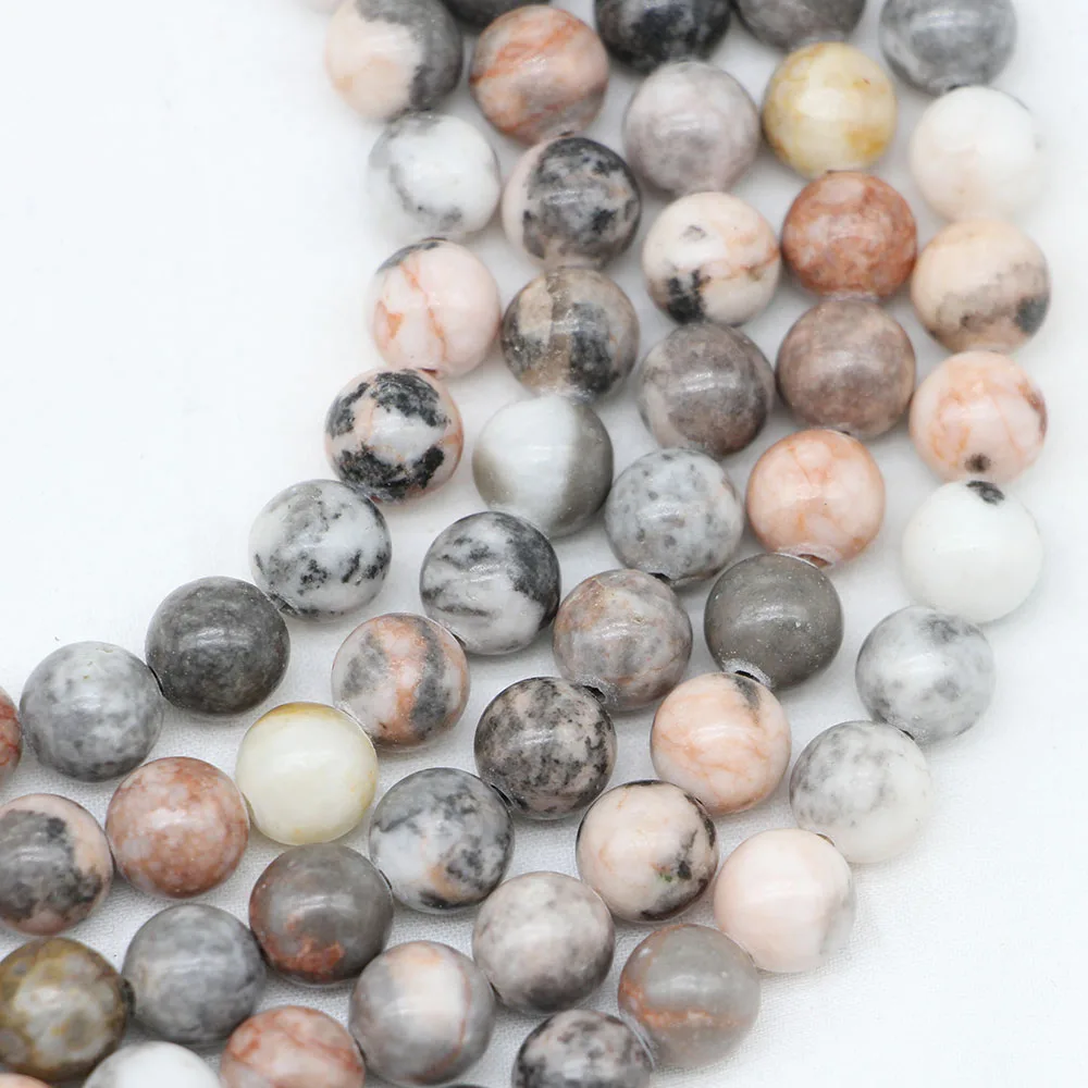 1 strand/lot Natural Stone 4/6/8/10 mm Pink Zebra Bead Jaspers Bead Loose Spacer Beads For DIY Bracelet Jewelry Making Findings
1 strand/lot Natural Stone 4/6/8/10 mm Pink Zebra Bead Jaspers Bead Loose Spacer Beads For DIY Bracelet Jewelry Making Findings